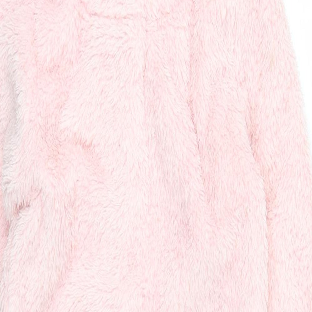 NEXT Girls Pink Solid  Top Nightshirt Size 6 Years  - Unicorn