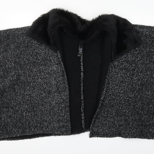 Marks and Spencer Womens Grey  Knit Cardigan Jumper One Size