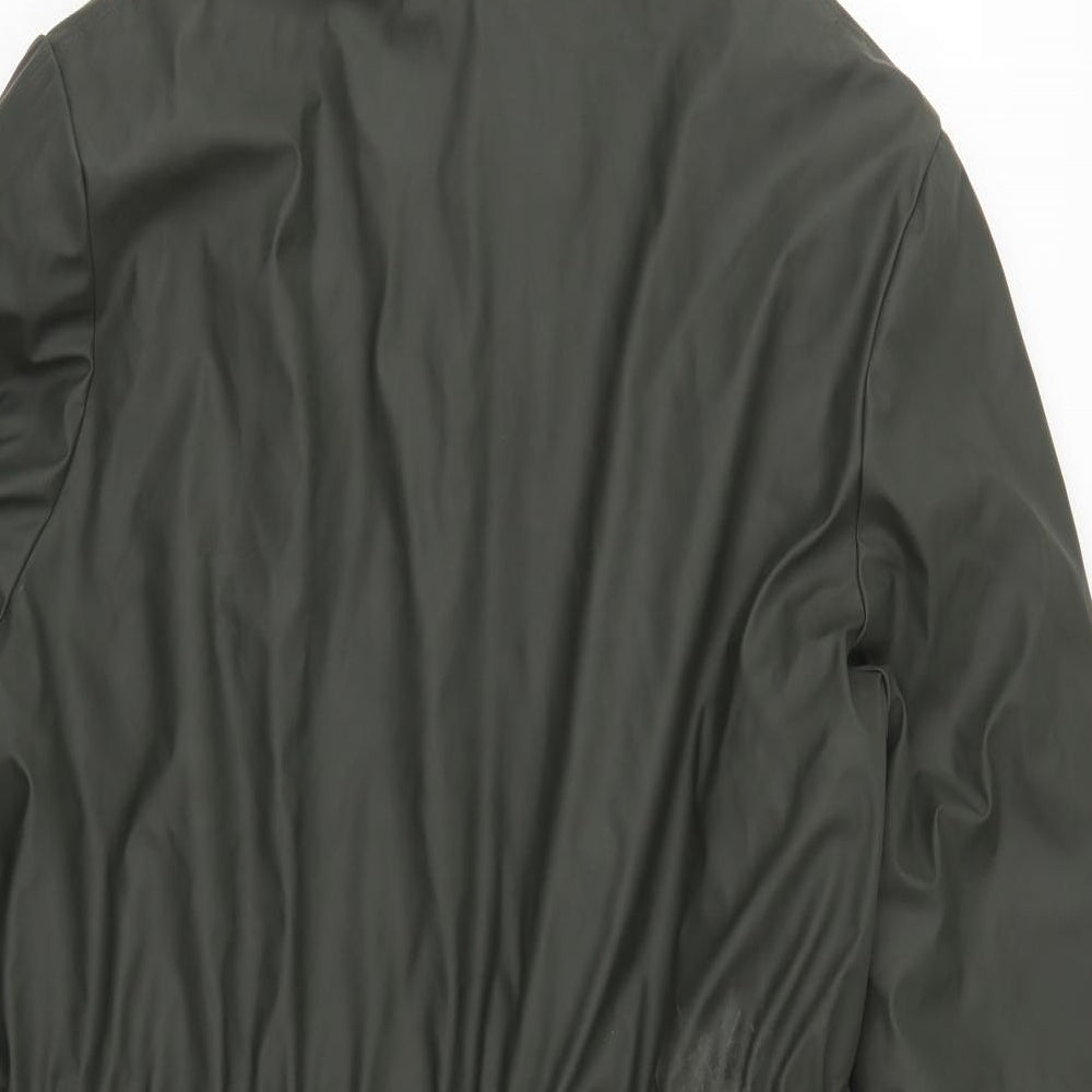 Primark Womens Green   Rain Coat Coat Size 14