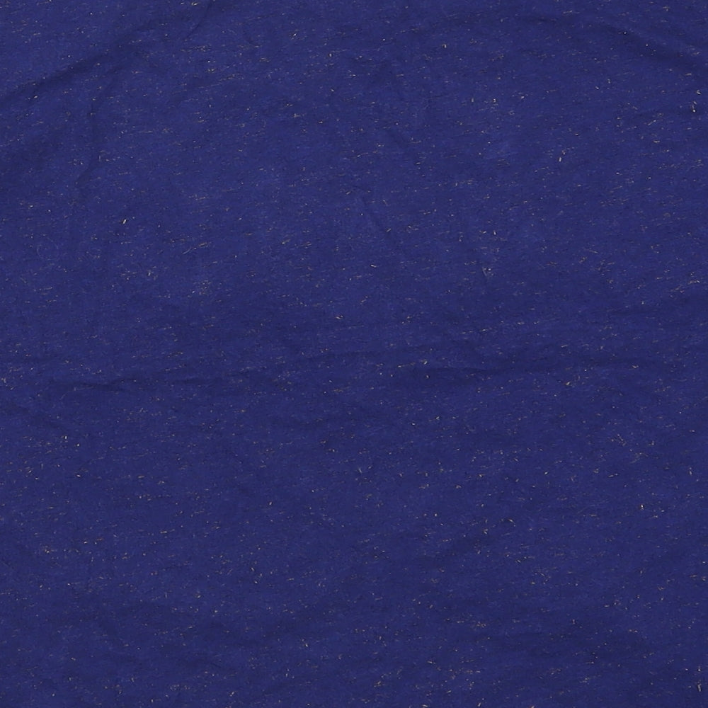 Marks and Spencer Girls Blue   Basic T-Shirt Size 12-13 Years  - Cactus