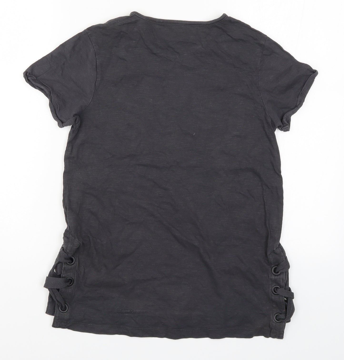 NEXT Girls Grey   Basic T-Shirt Size 14 Years  - Girl Band