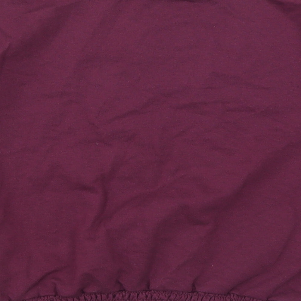 George Girls Purple   Pullover Hoodie Size 8-9 Years  - Today is my Day