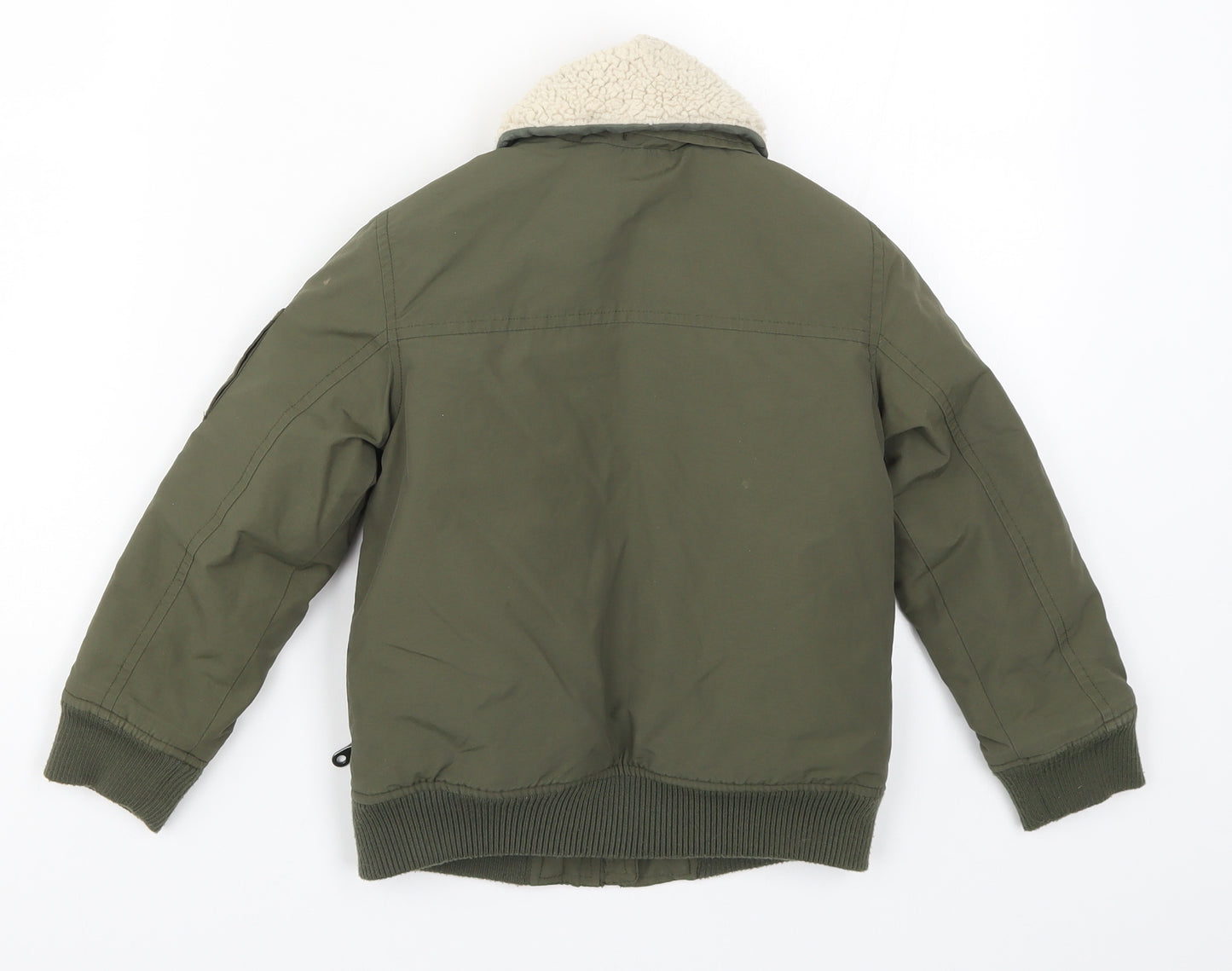 Lyle & Scott Boys Green   Basic Coat Coat Size 5-6 Years