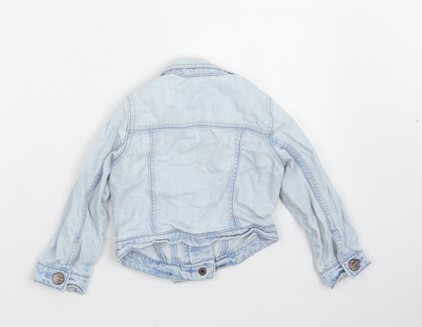 NEXT Girls Blue  Denim Jacket  Size 2-3 Years