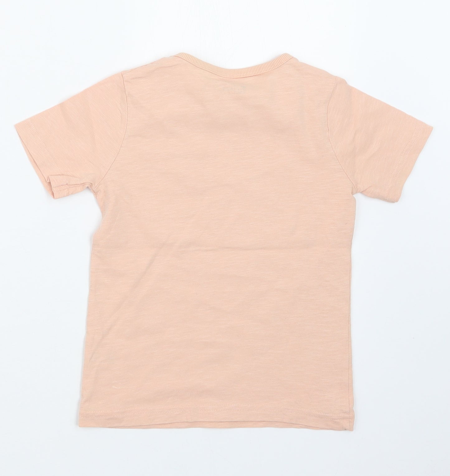 TU Boys Orange   Basic T-Shirt Size 3-4 Years