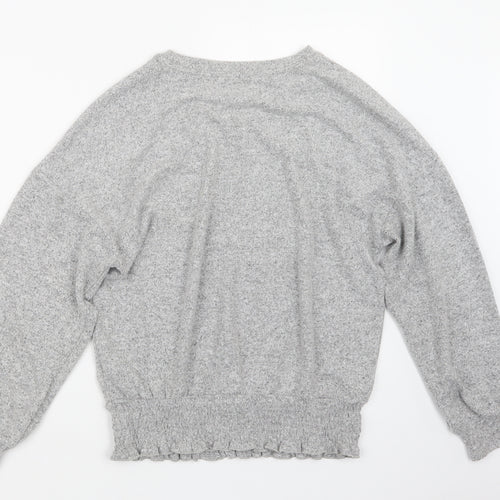 NEXT Womens Grey  Knit Pullover Jumper Size 8