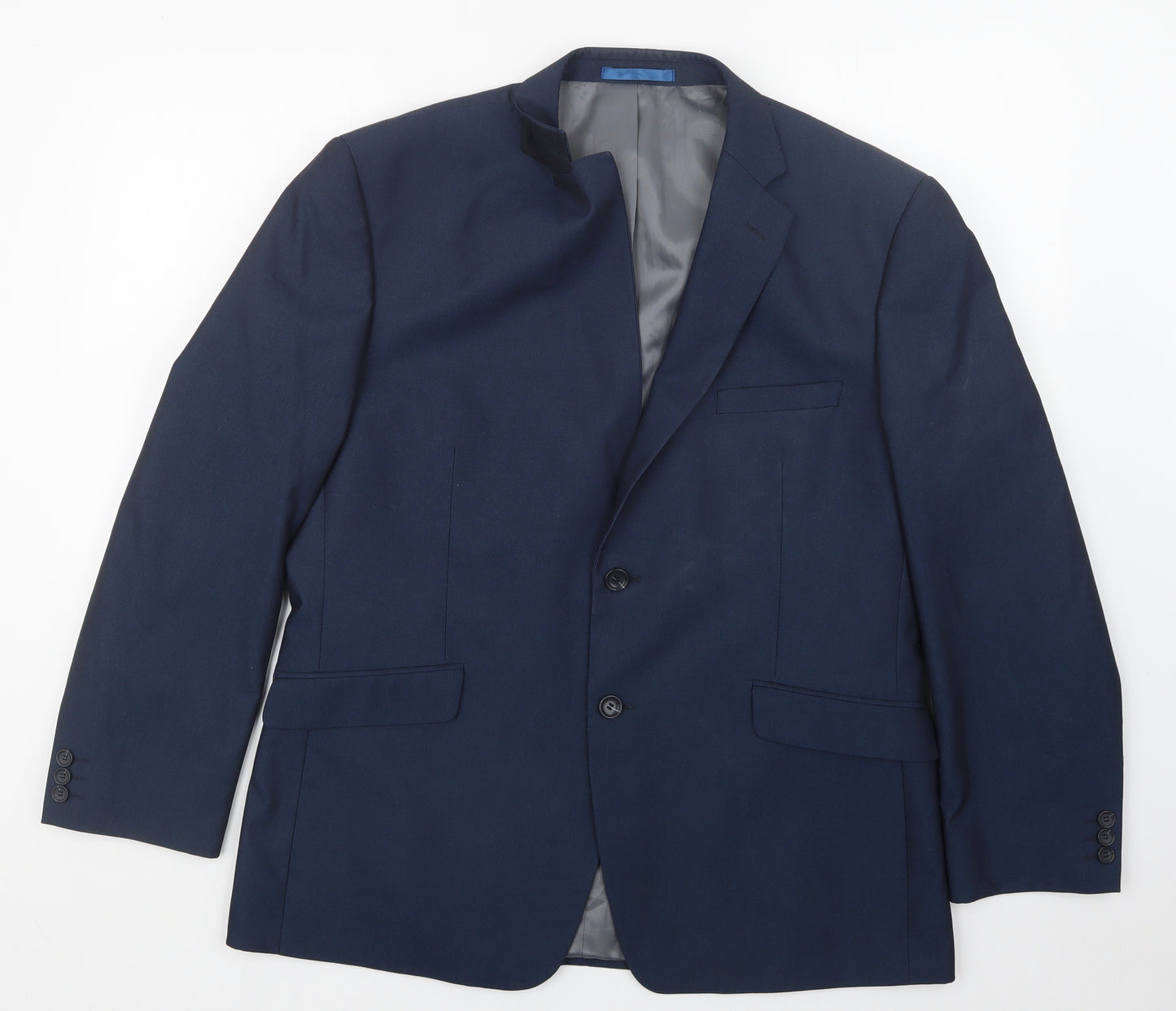BHS Mens Blue   Jacket Suit Jacket Size 40
