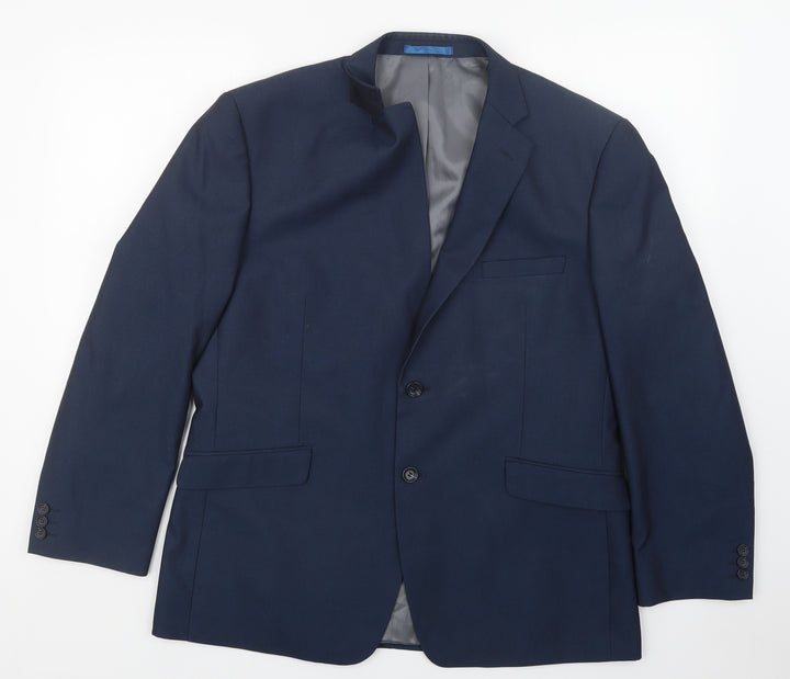 BHS Mens Blue   Jacket Suit Jacket Size 40