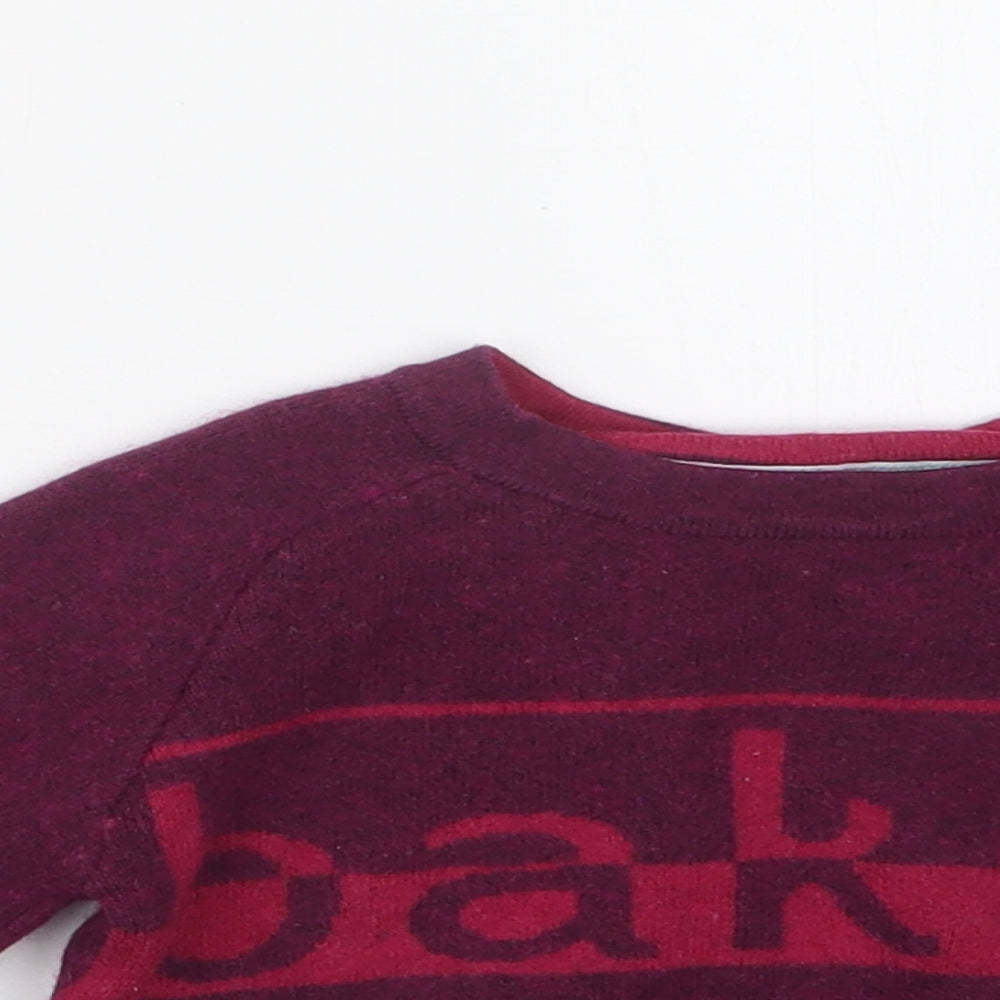 Ted Baker Girls Pink   Pullover Jumper Size 12-18 Months