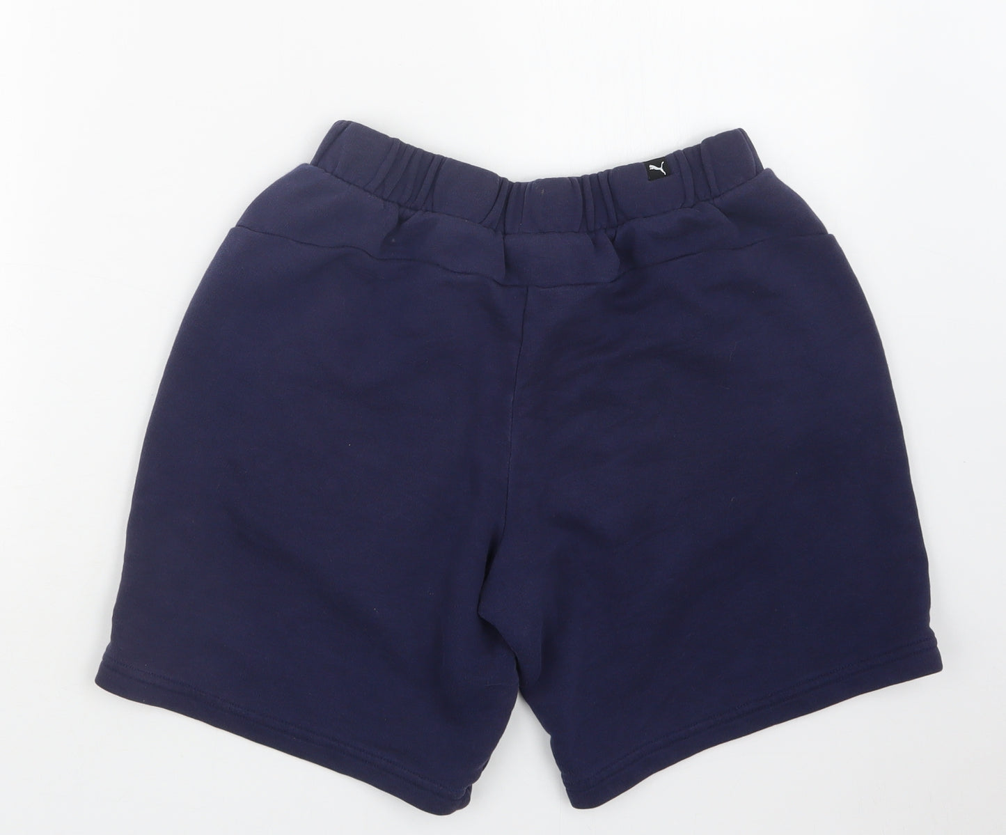 PUMA Mens Blue   Sweat Shorts Size S