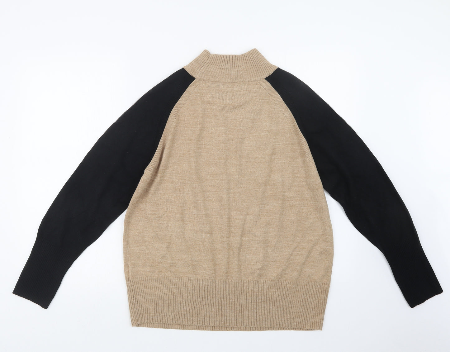 Marks and Spencer Womens Beige  Knit Pullover Jumper Size M