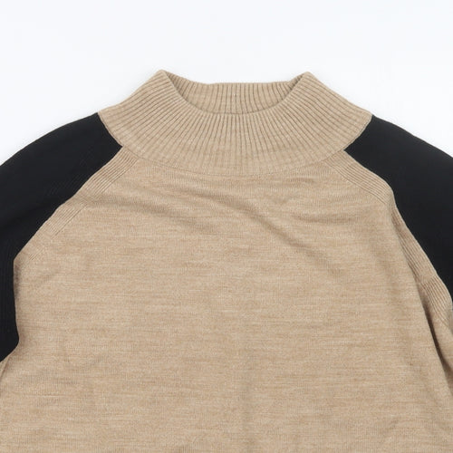 Marks and Spencer Womens Beige  Knit Pullover Jumper Size M