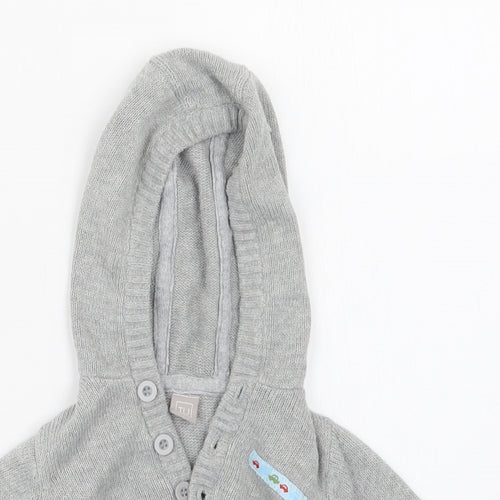 TU Boys Grey  Knit Pullover Jumper