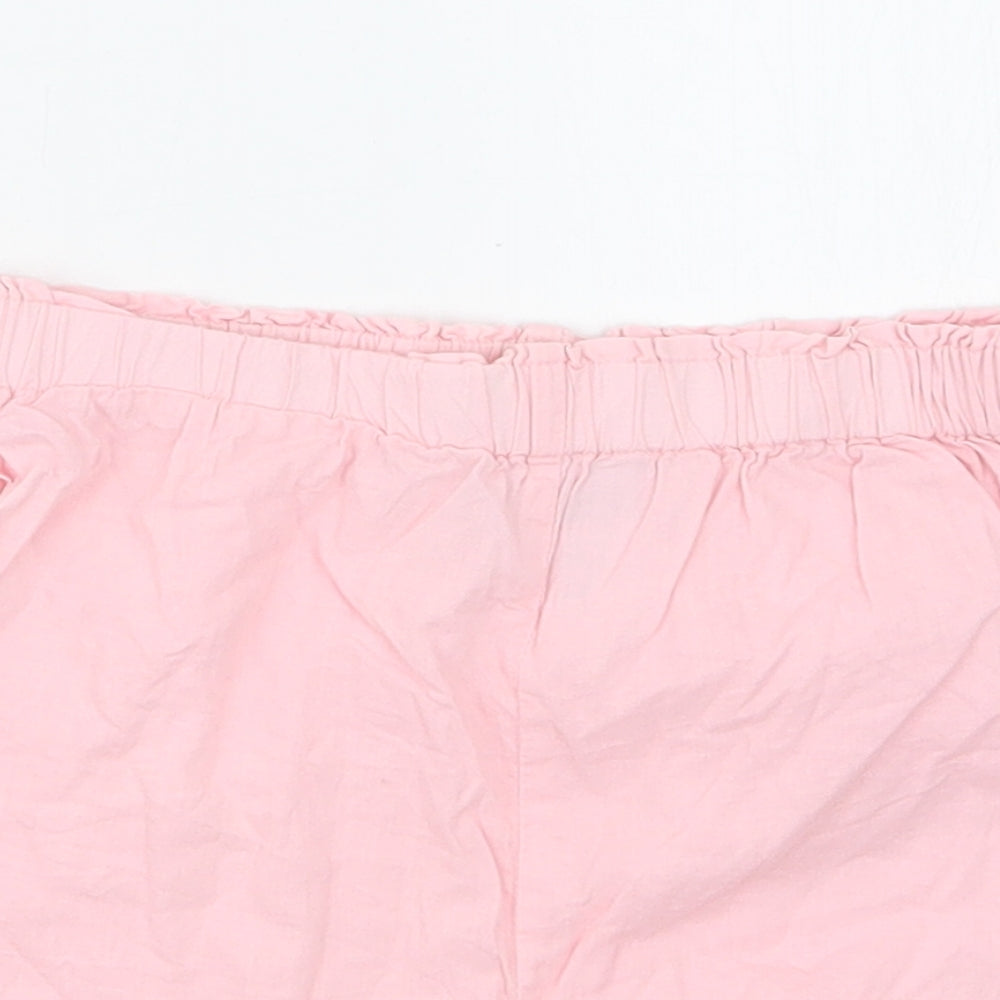 NEXT Girls Pink   Cropped Trousers Size 4-5 Years