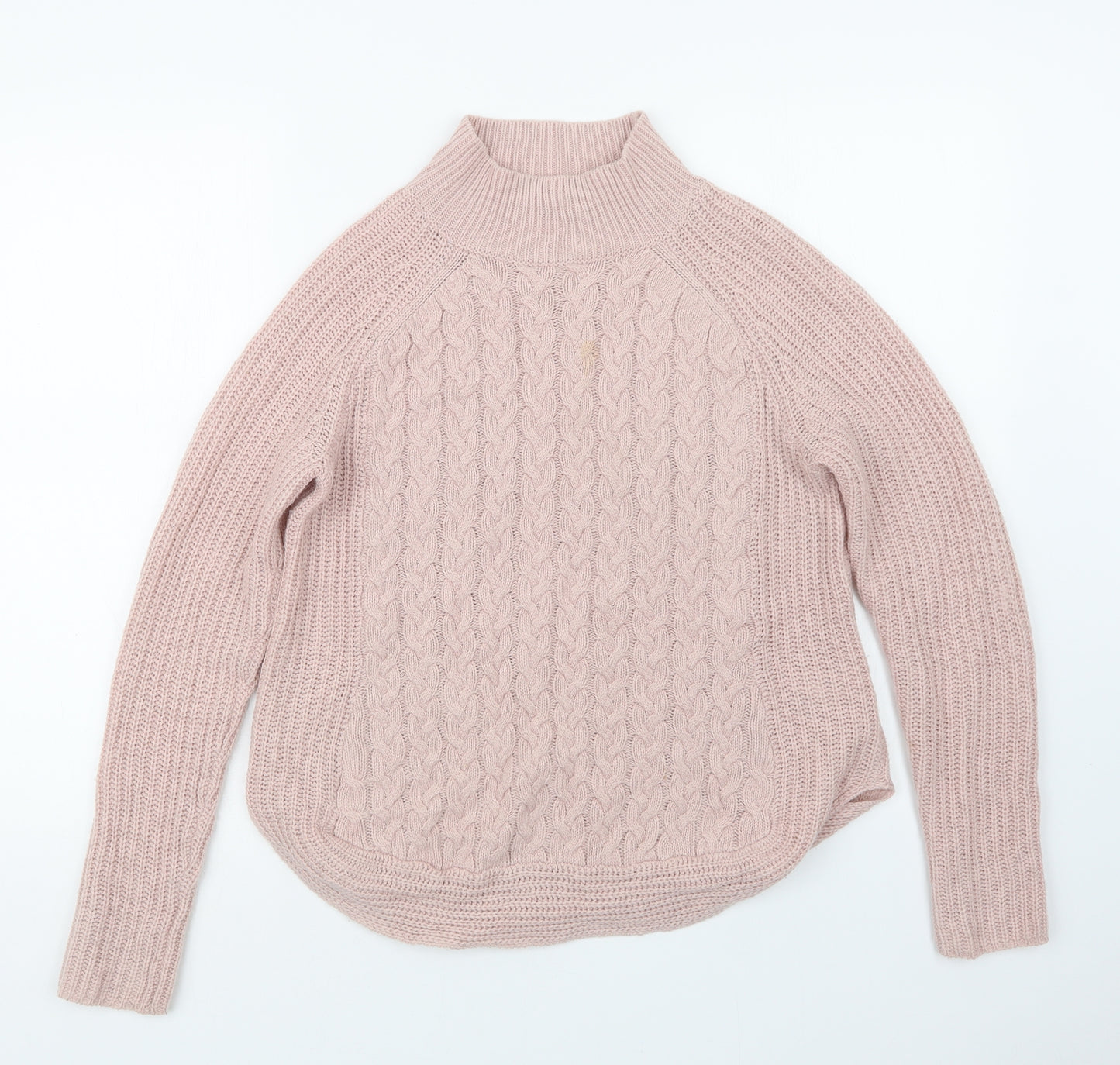 M&Co Womens Pink  Knit Pullover Jumper Size 12