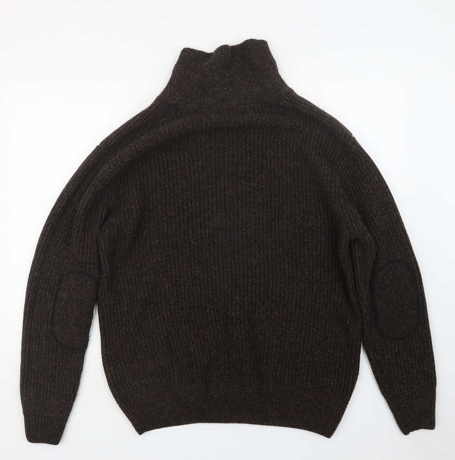 NEXT Mens Brown  Knit Pullover Jumper Size 2XL
