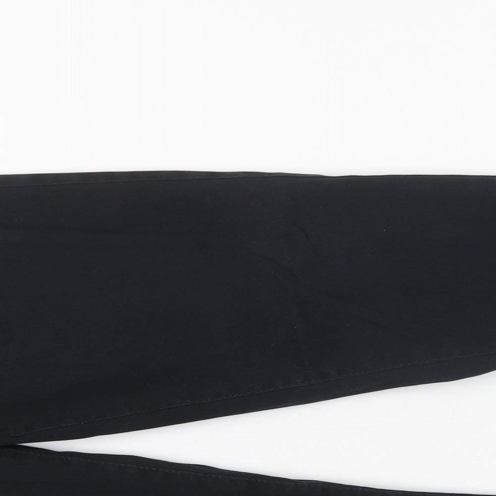 NEXT Mens Black   Chino Trousers Size 34 in L33 in