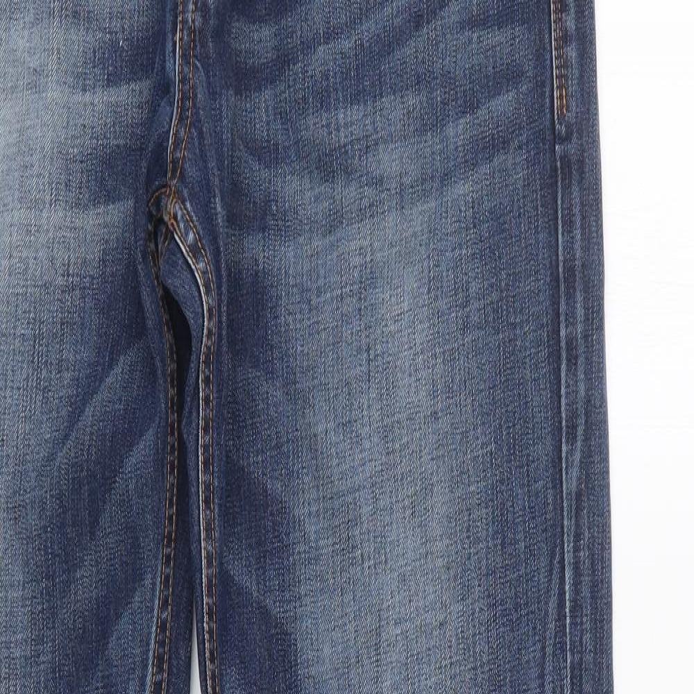 Superdry Mens Blue  Denim Straight Jeans Size 33 in L34 in