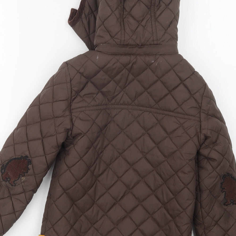 TU Boys Brown   Jacket  Size 4-5 Years  - The Gruffalo