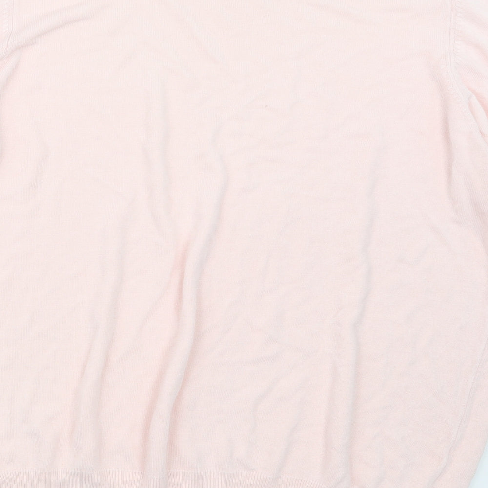 Marks and Spencer Womens Pink  Knit Pullover Jumper Size 22