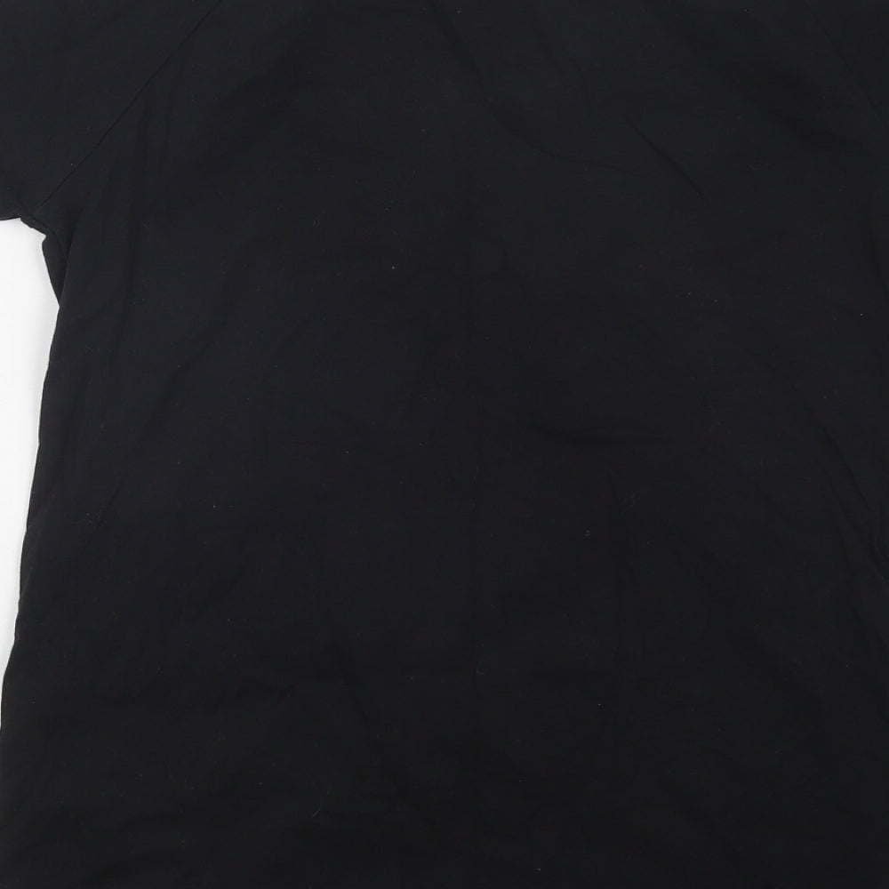 Hersey Boys Black   Basic T-Shirt Size 13-14 Years