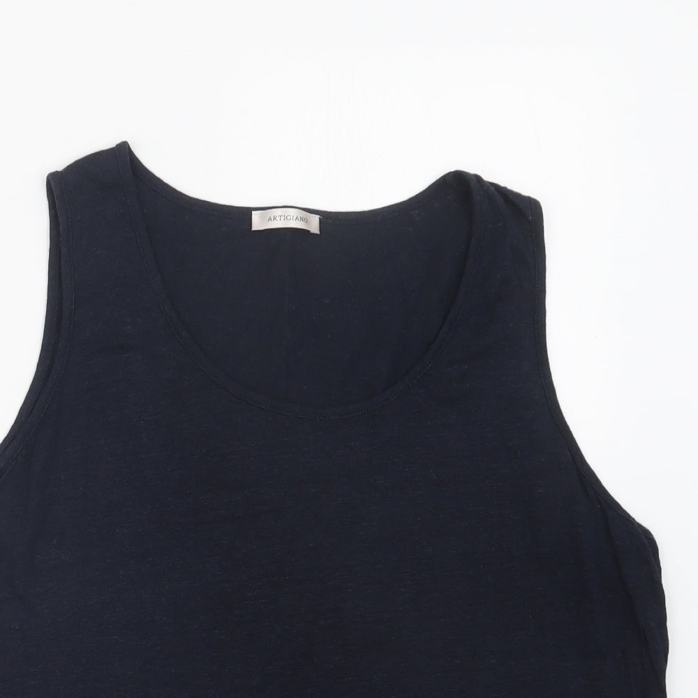 Artigiano Womens Blue   Basic Tank Size 22
