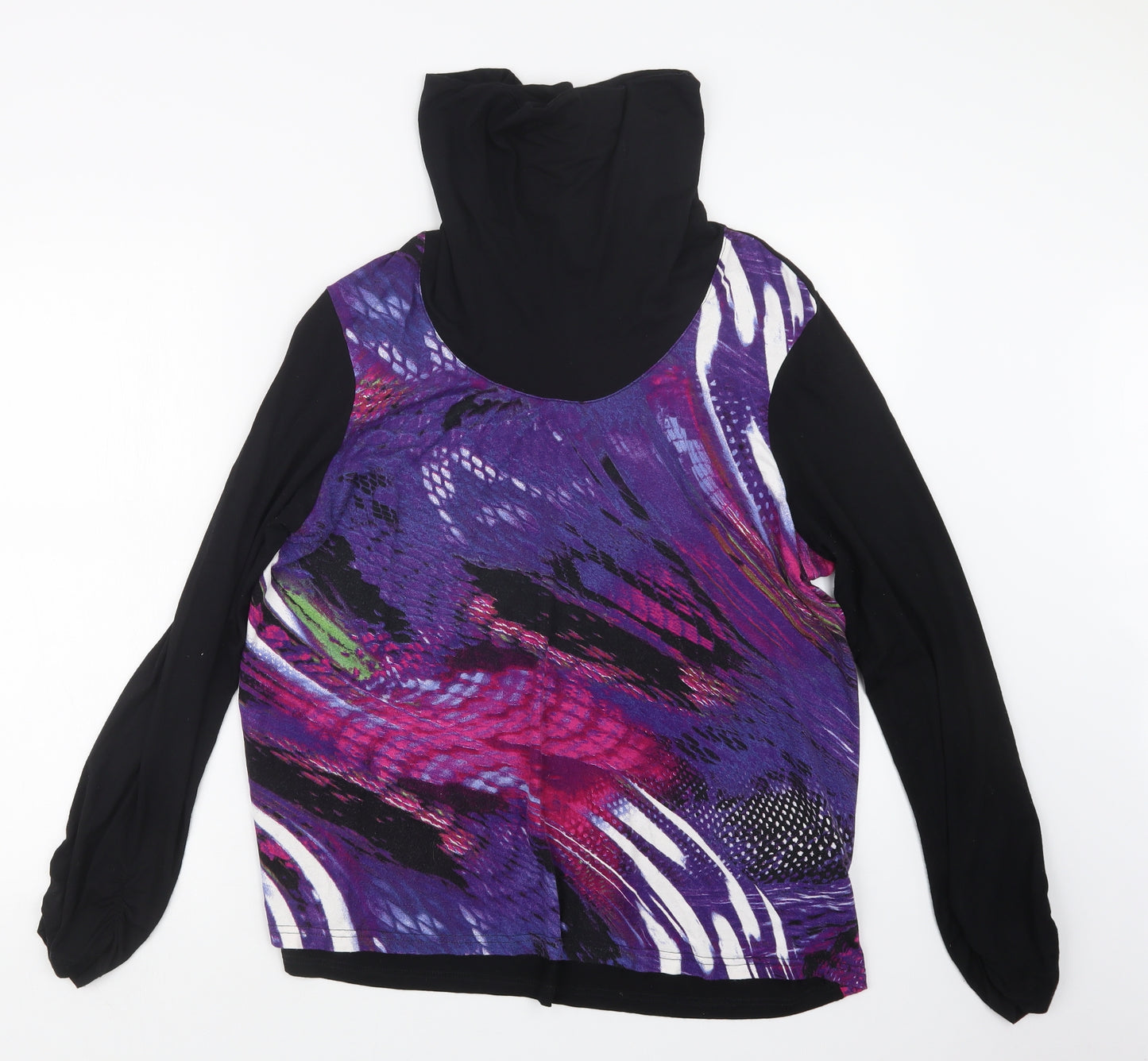 Gelco Womens Black   Basic T-Shirt Size 22