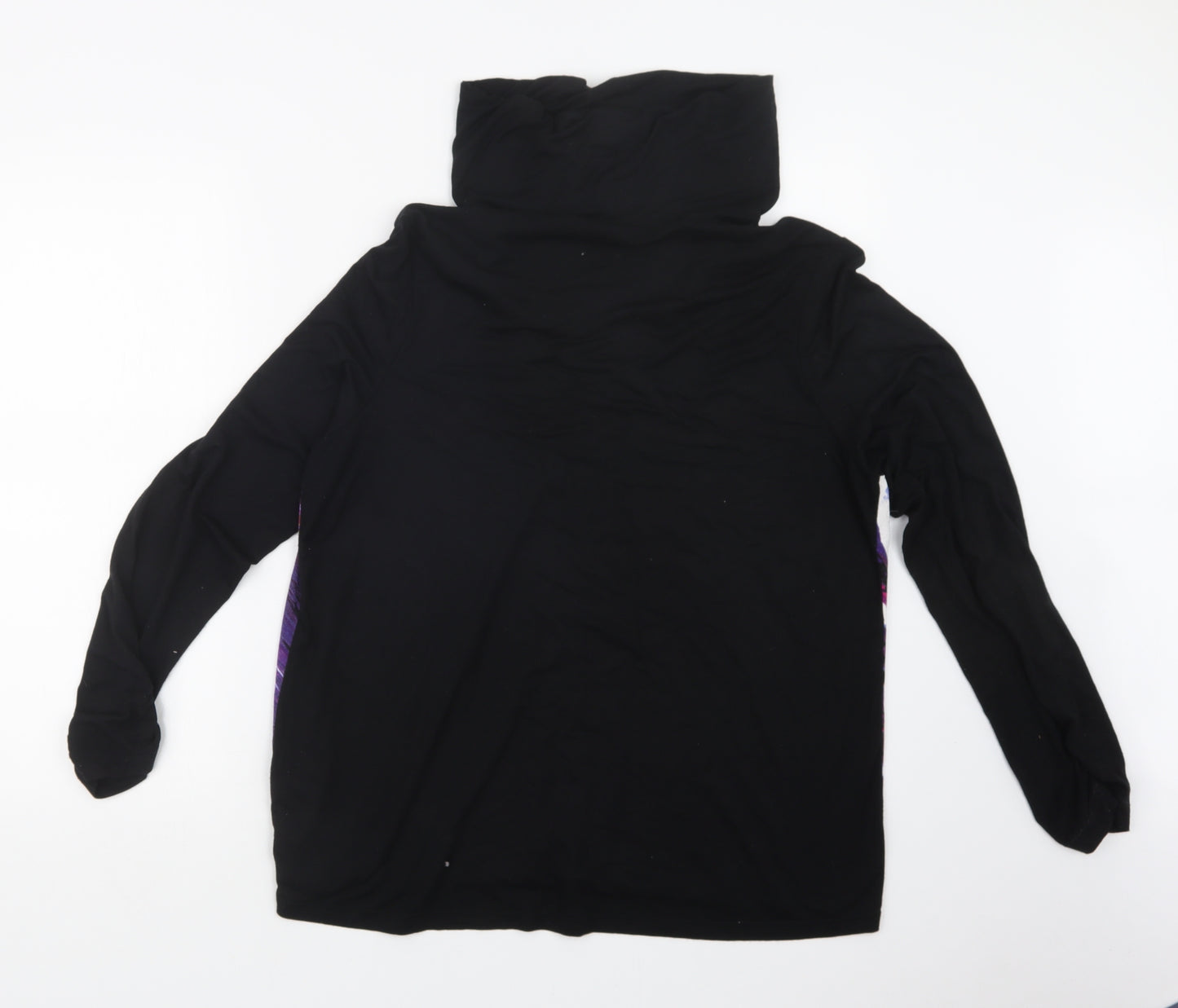 Gelco Womens Black   Basic T-Shirt Size 22