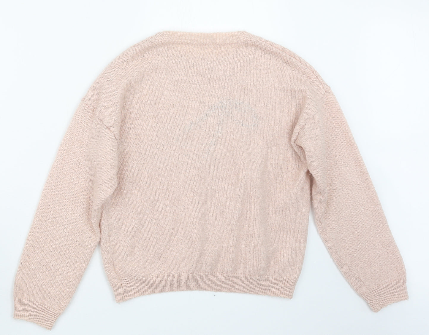 NEXT Womens Pink  Knit Pullover Jumper Size 10