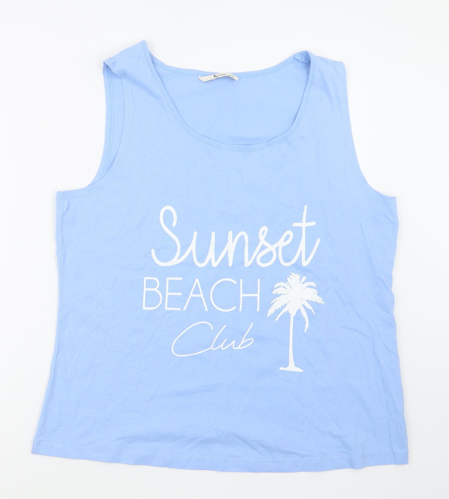 TU Womens Blue   Basic Tank Size 16