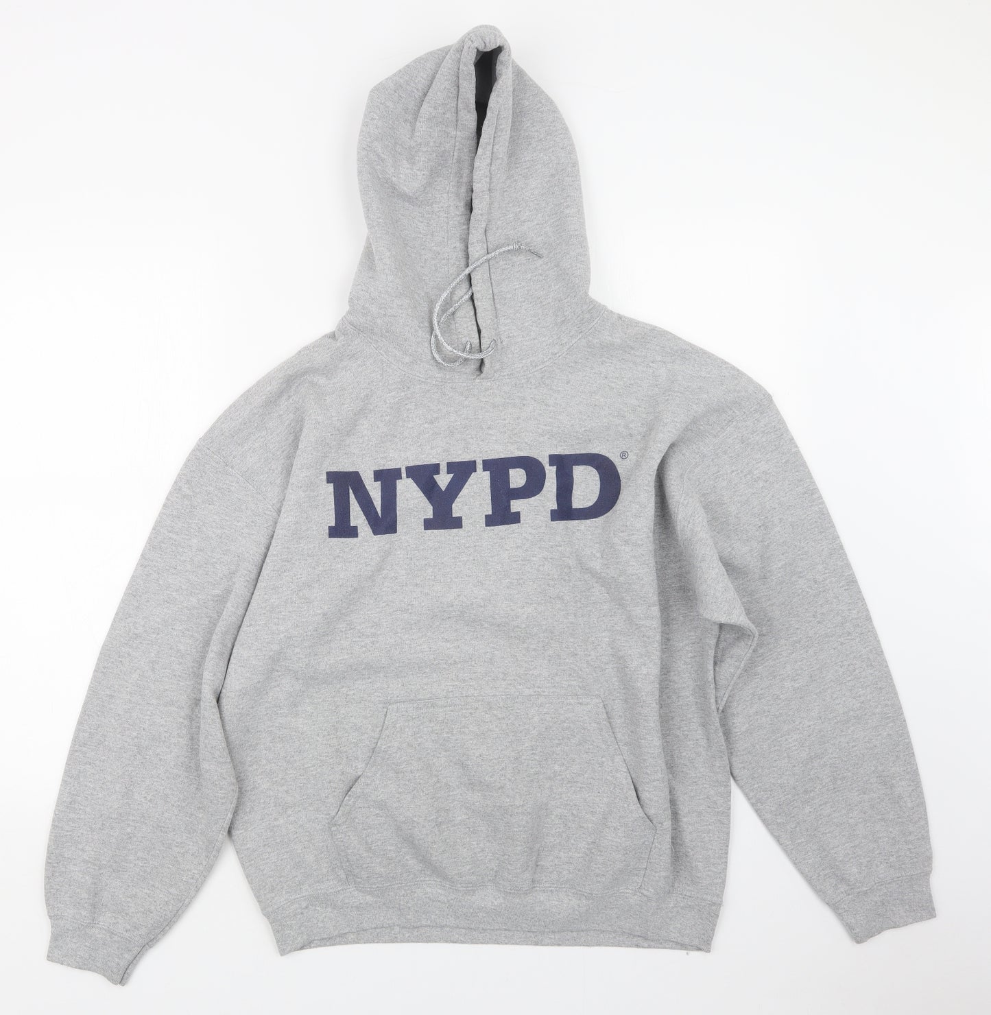 Topshop Womens Grey   Pullover Hoodie Size L