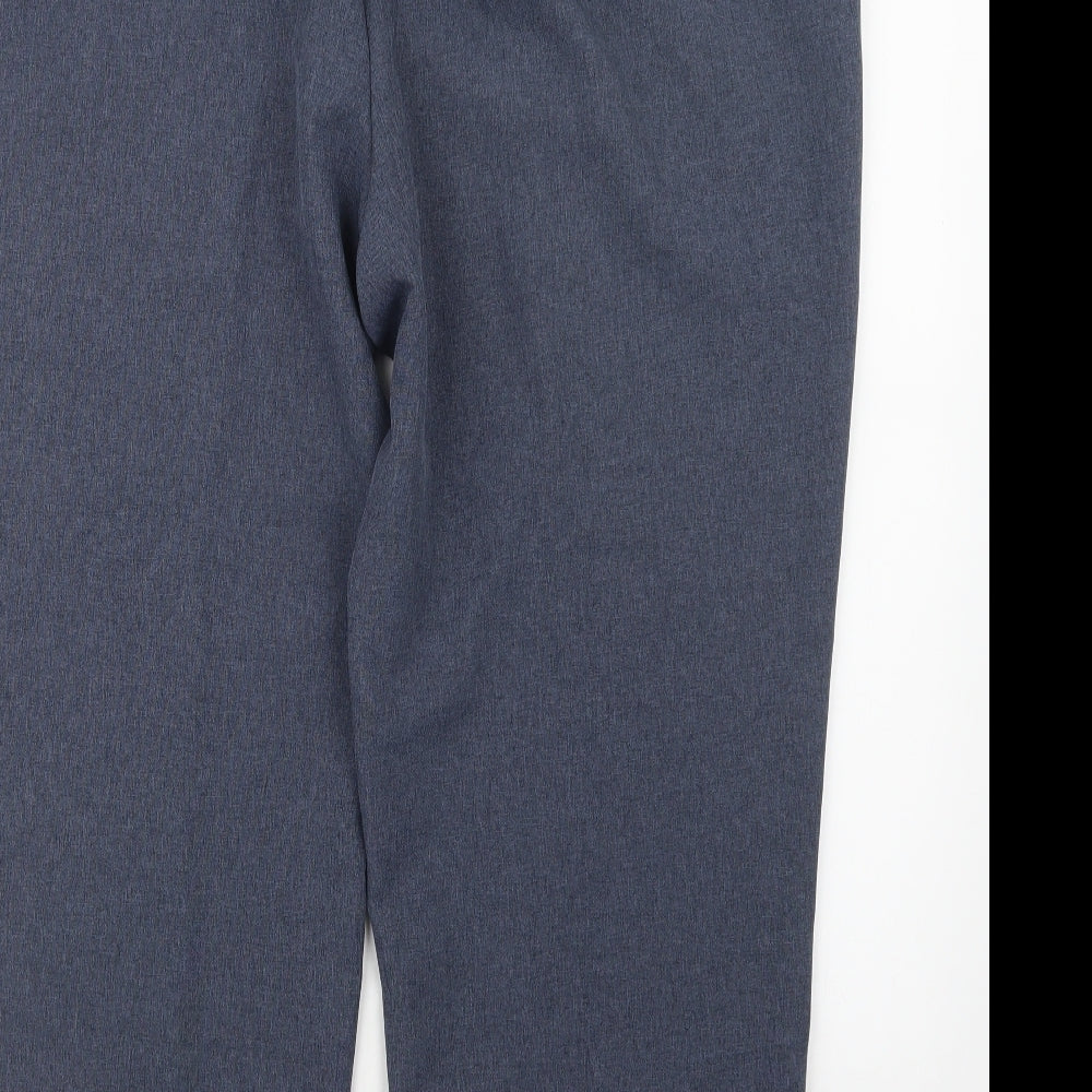 BM Womens Blue   Trousers  Size 22 L26 in