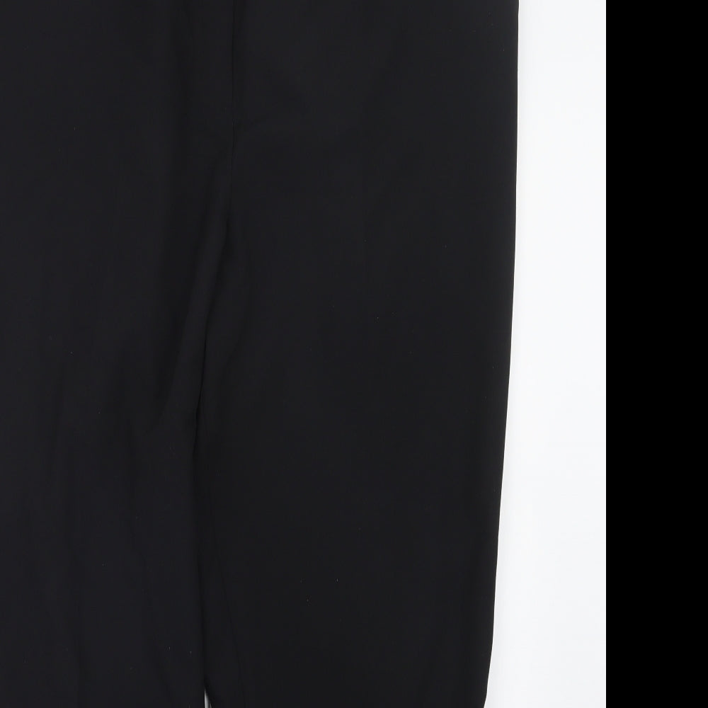 M&Co Womens Black   Trousers  Size 22 L29.5 in