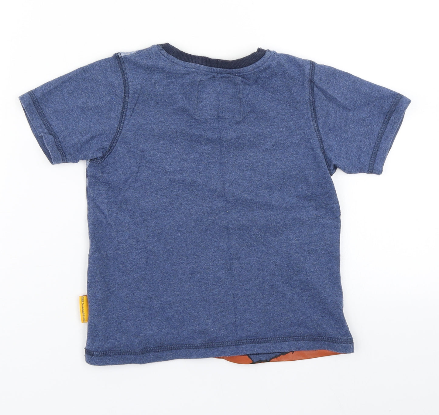 TU Boys Blue Striped  Basic T-Shirt Size 3-4 Years