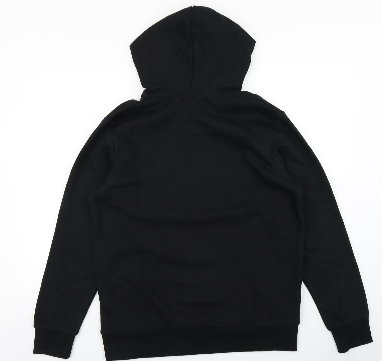 JACK & JONES Mens Black   Pullover Hoodie Size L
