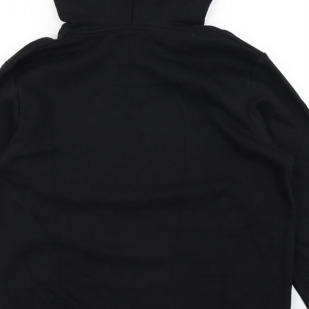 JACK & JONES Mens Black   Pullover Hoodie Size L