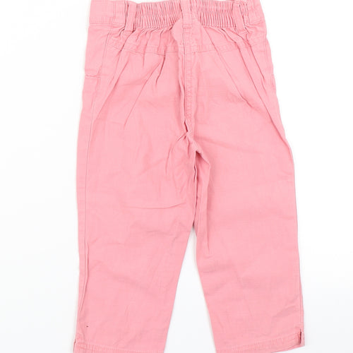 NEXT Girls Pink   Cargo Trousers Size 4-5 Years