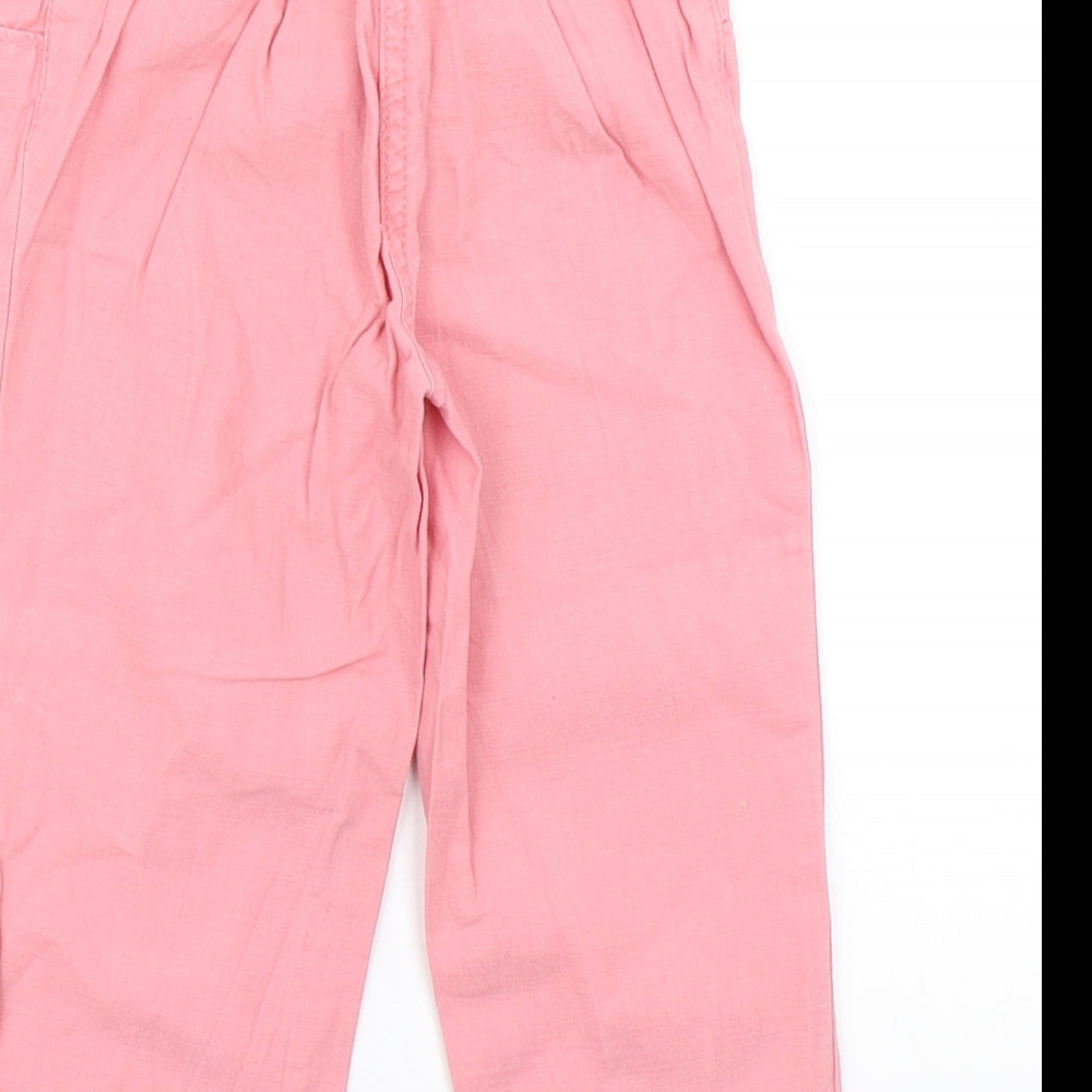 NEXT Girls Pink   Cargo Trousers Size 4-5 Years