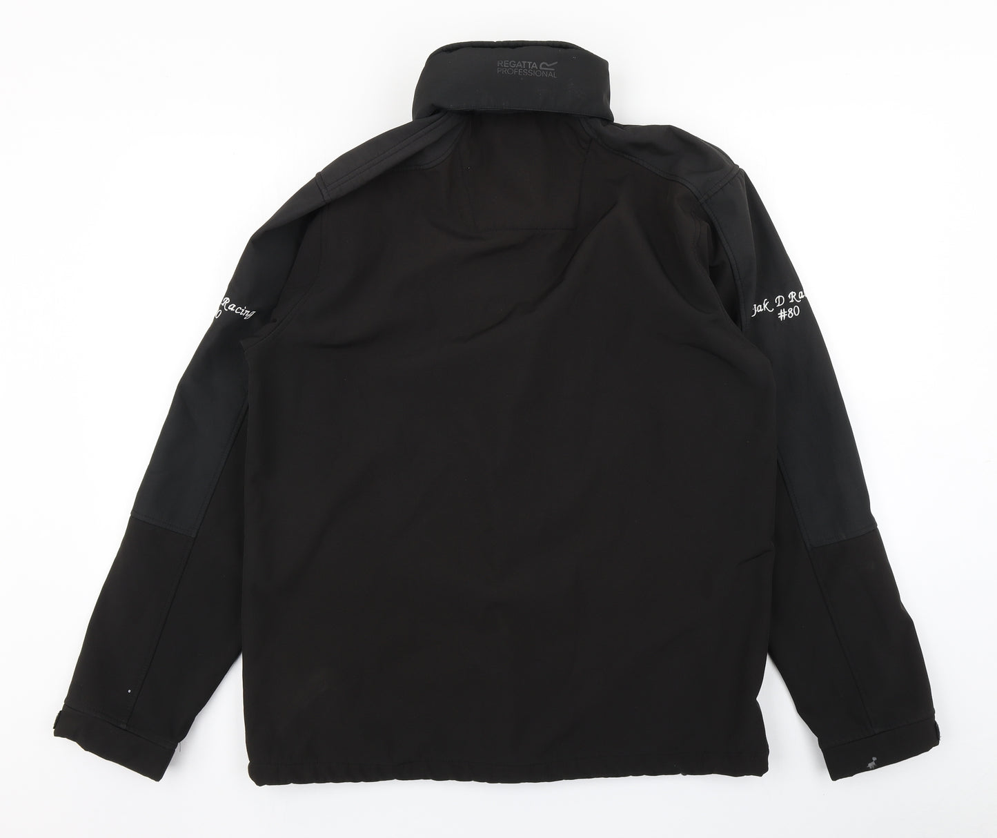Regatta Mens Black   Rain Coat Coat Size L