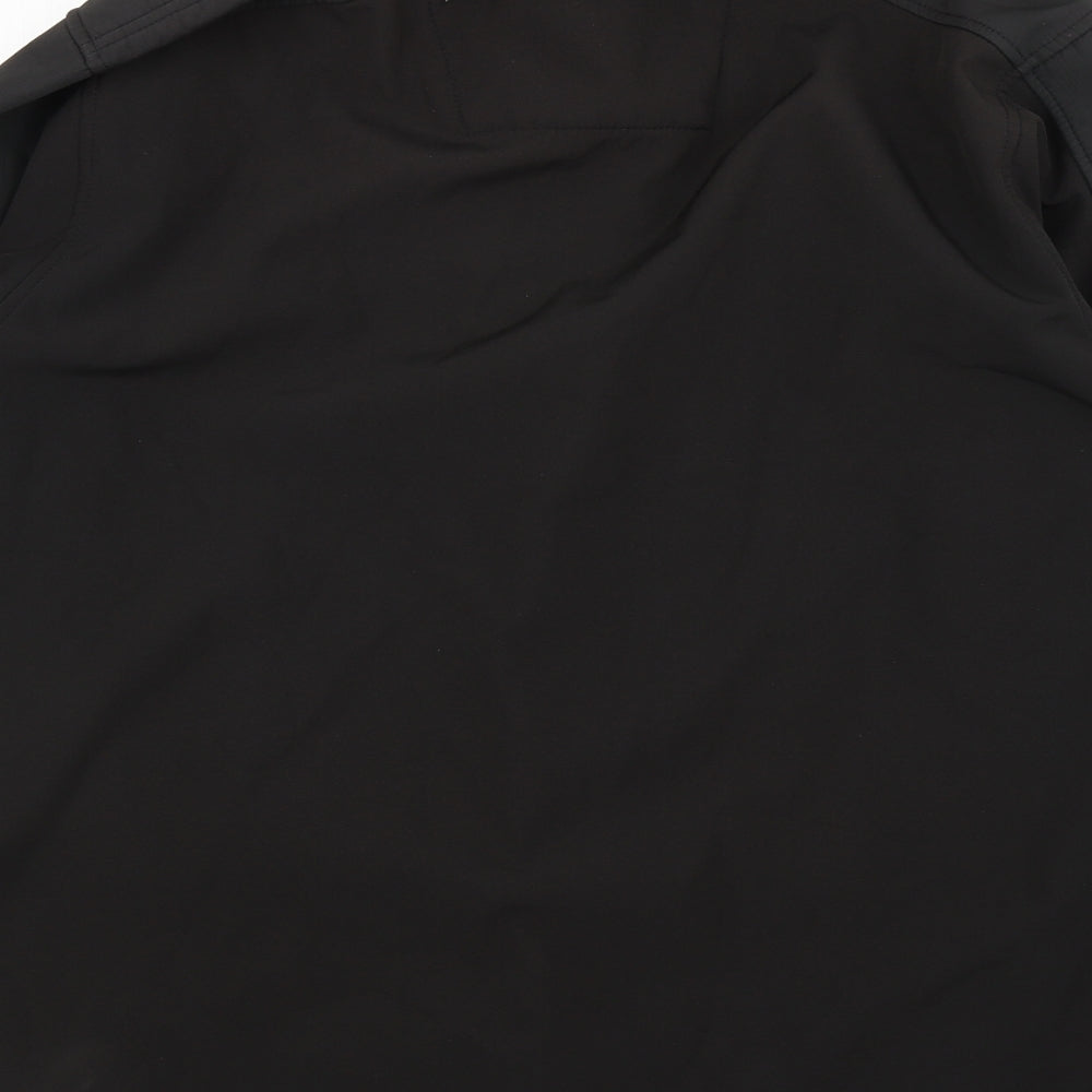 Regatta Mens Black   Rain Coat Coat Size L