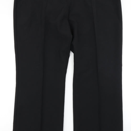 Select Womens Black   Dress Pants Trousers Size 18 L29 in