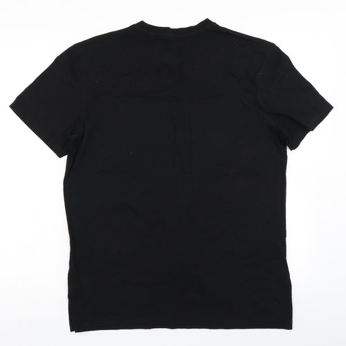 TU Mens Black    T-Shirt Size M