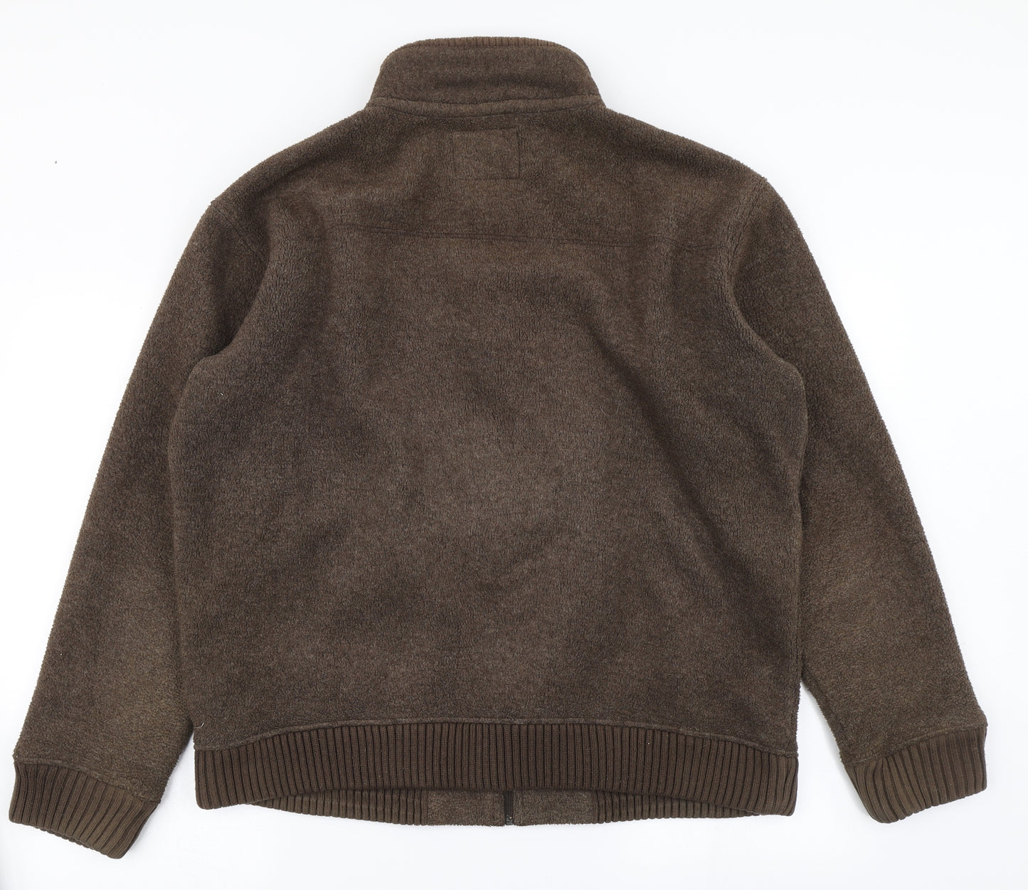 Blue Harbour Mens Brown  Fleece Jacket  Size XL