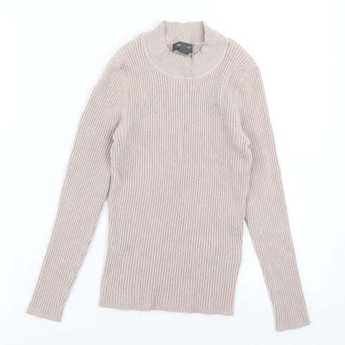 Primark Womens Pink  Knit Pullover Jumper Size M