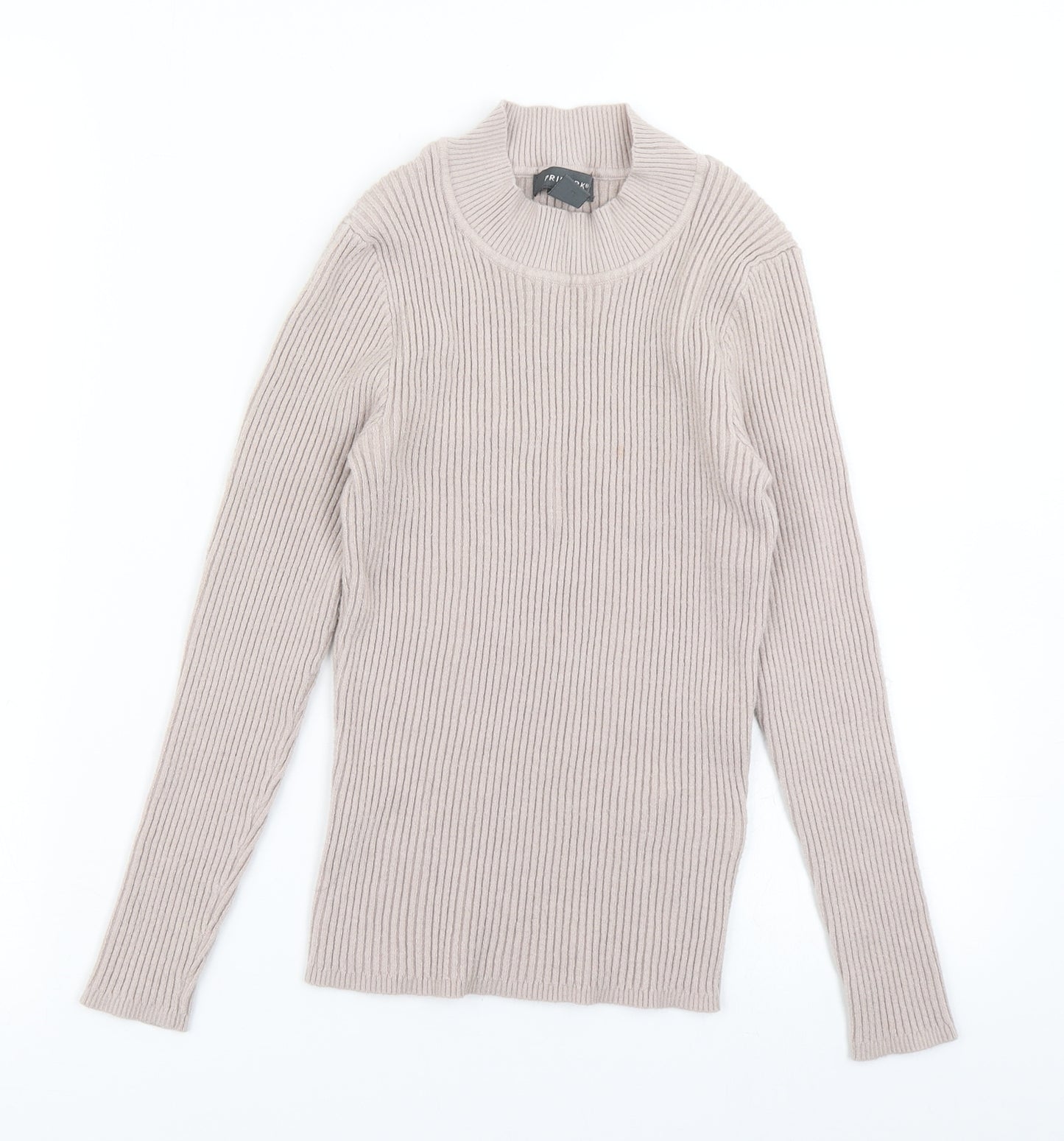 Primark Womens Pink  Knit Pullover Jumper Size M