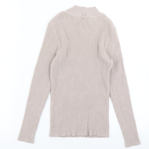 Primark Womens Pink  Knit Pullover Jumper Size M