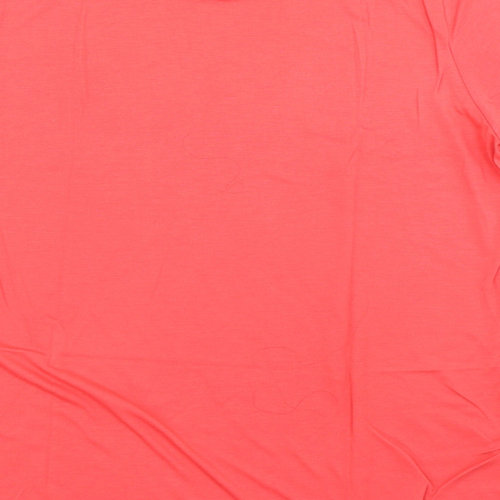 M&S collection Womens Pink   Basic T-Shirt Size 16