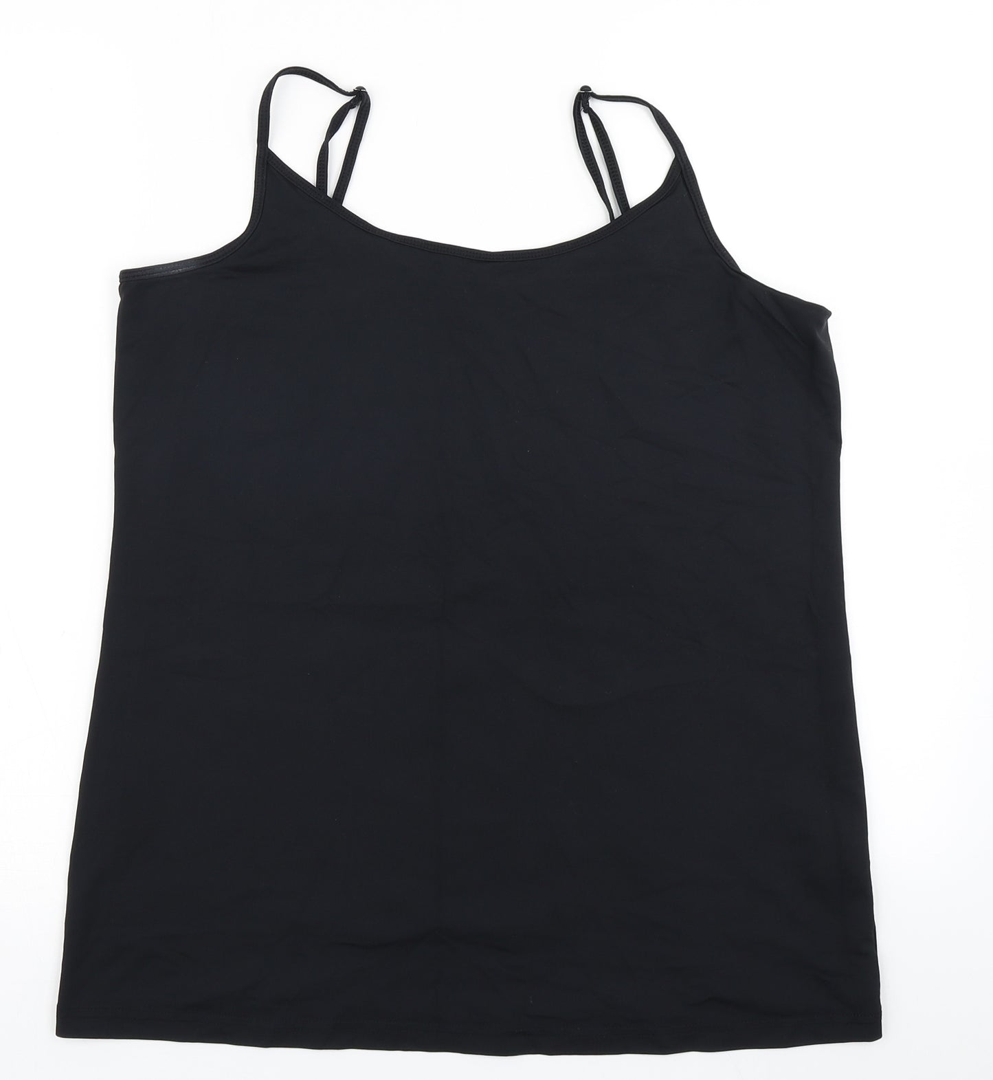 NEXT Womens Black   Camisole T-Shirt Size 20
