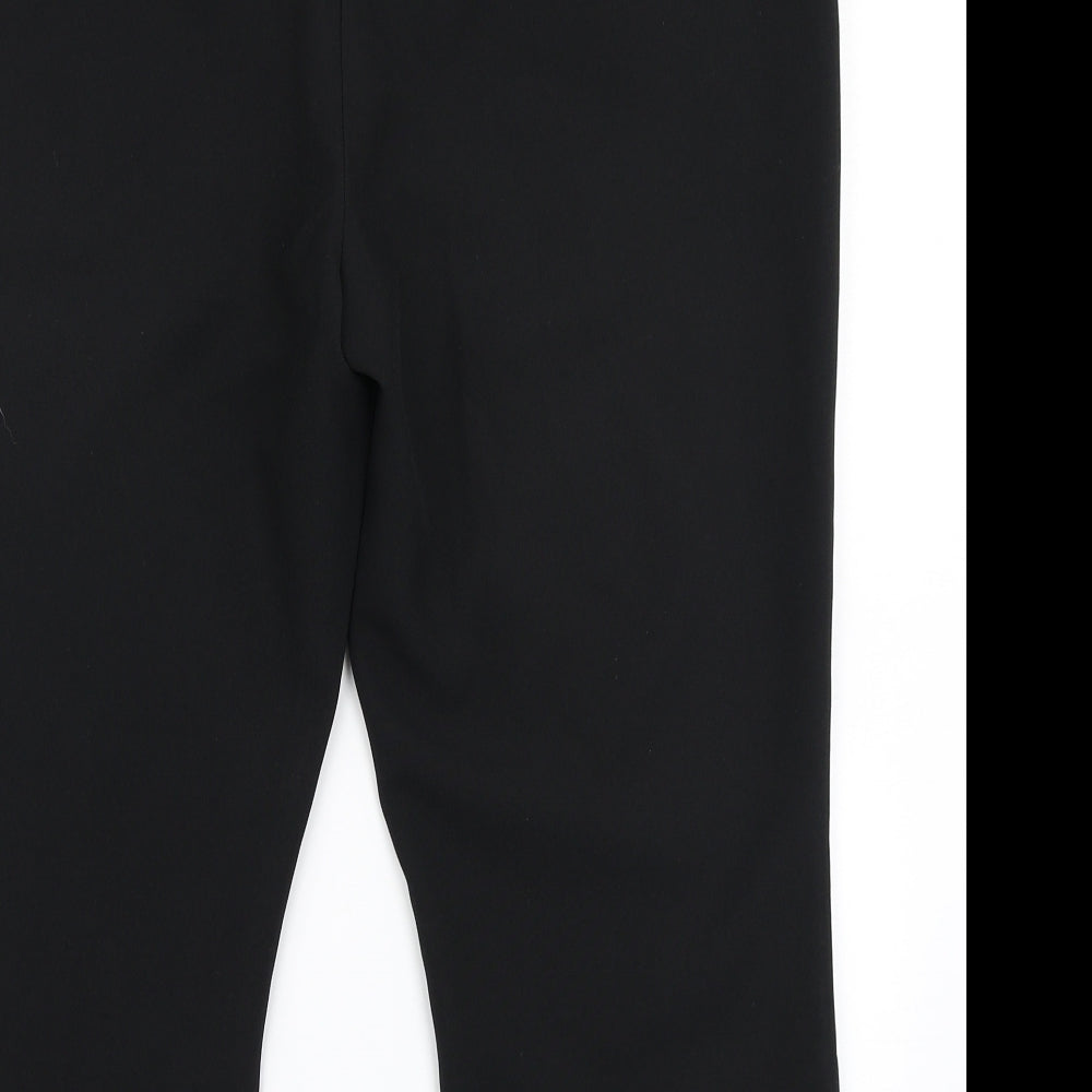 Peacocks Womens Black   Dress Pants Trousers Size 16 L21 in