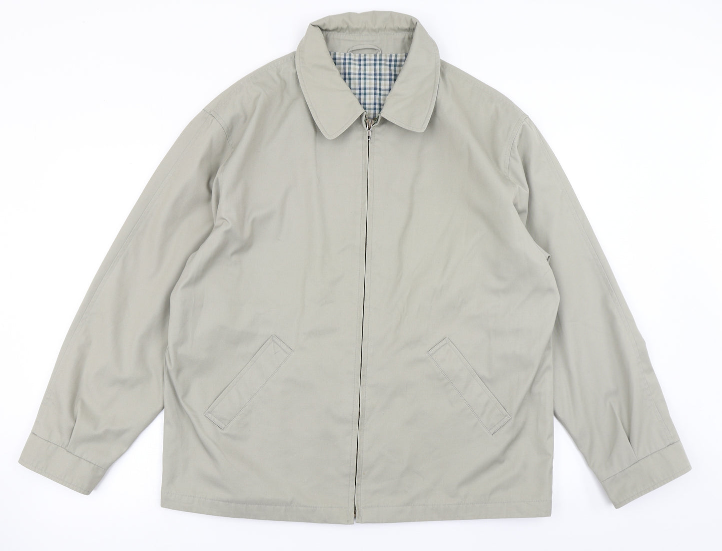 Berkertex Mens Beige   Bomber Jacket Jacket Size L